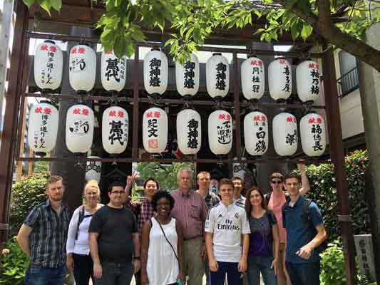 CDP Students Touring Japan